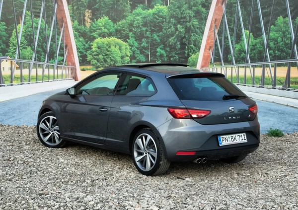 Seat Leon cena 40900 przebieg: 190000, rok produkcji 2013 z Wyrzysk małe 562
